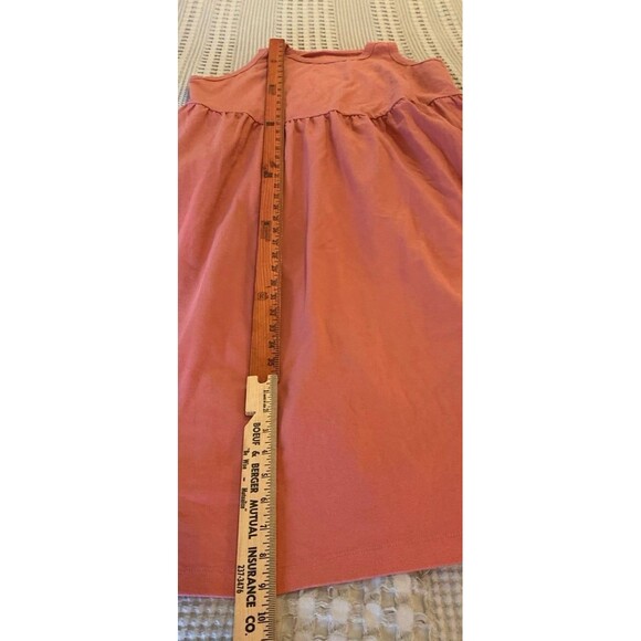 A New Day Tank Dress Plus Size XXL T Shirt Sleeveless Salmon Pink Gathered Waist - Picture 10 of 10